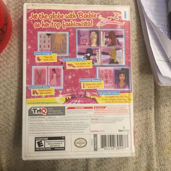 Barbie: Jet, Set & Style (Nintendo Wii, 2011) Barbiecore - Picture 3 of 5